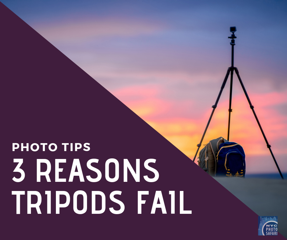 NYC photo safari camera tips about tripods